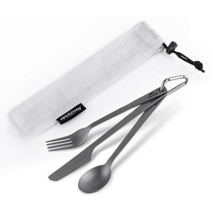 Столовые приборы Naturehike Tzd11 Titanium Cutlery Set Titanium