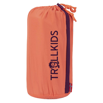 Вкладыш в спальник Trollkids Fleece Sleeping Bag Mulberry/Peach