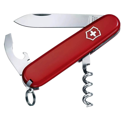 Нож Victorinox Waiter, 84 мм, 9 функций Красный