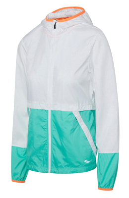 Saucony Packaway Jacket White