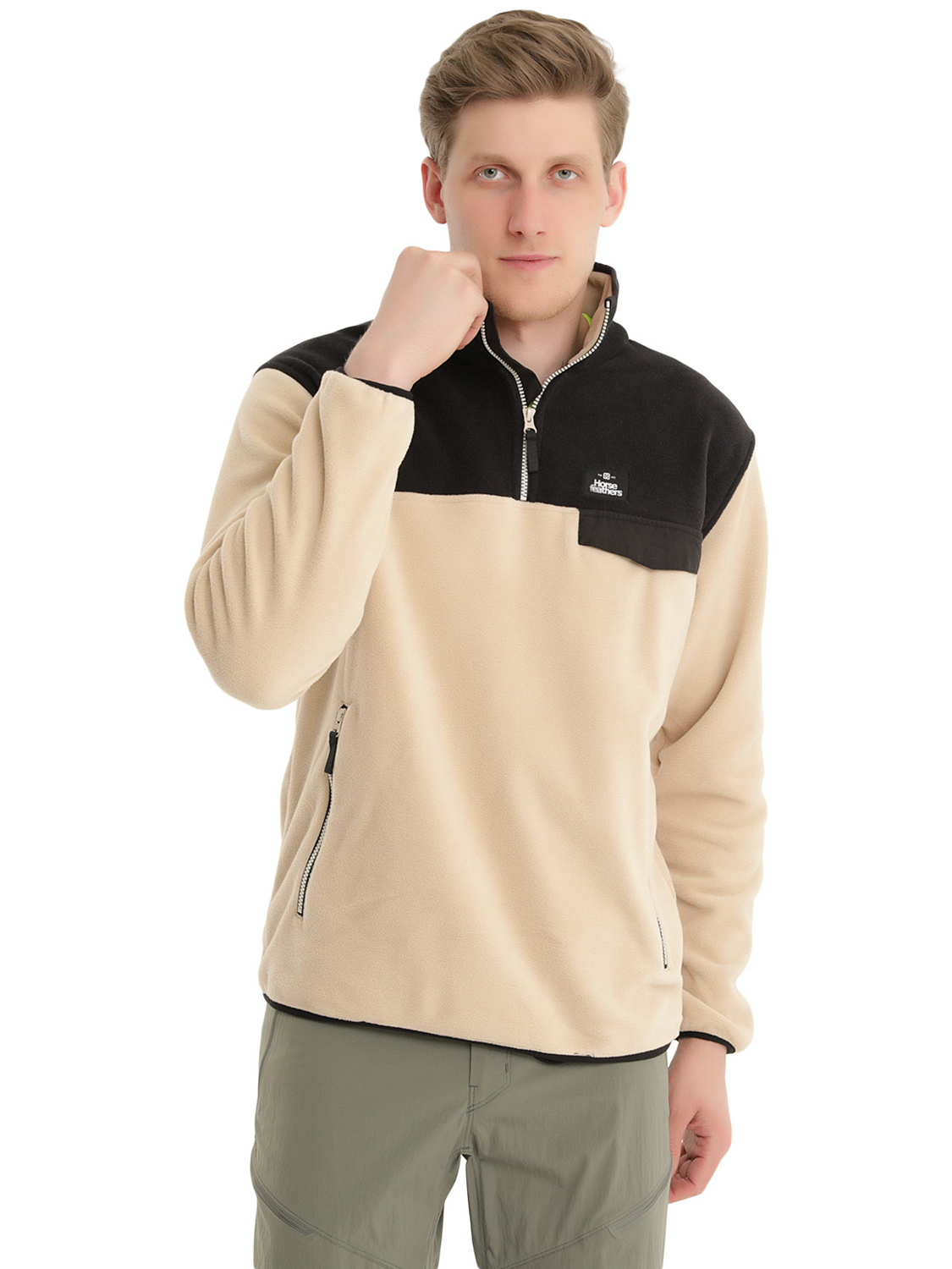 Джемпер HorseFeathers Madog Sweatshirt Desert