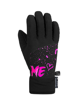 Перчатки REUSCH Beatrix R-TEX XT Junior Black/Pink Glo