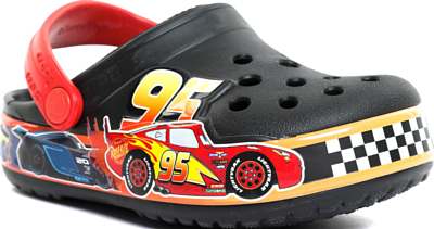 Сандалии детские Crocs Fun Lab Disney and Pixar Cars Black