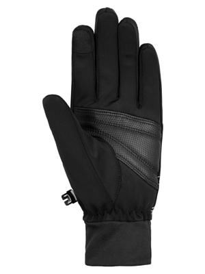 Перчатки REUSCH Saskia TOUCHTEC Black/Silver