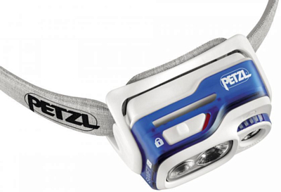 Фонарь налобный PETZL Swift Rl Синий