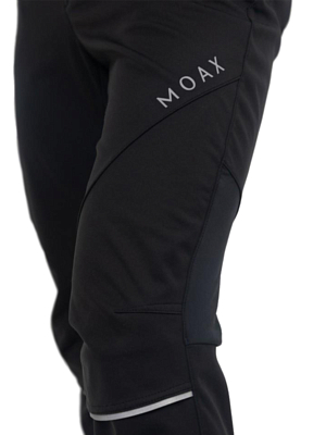 Брюки беговые MOAX Tokke Softshell Черный