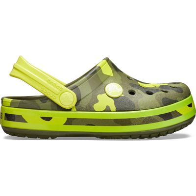 Сандалии детские Crocs Crocband MultiGraphic Clog K Citrus