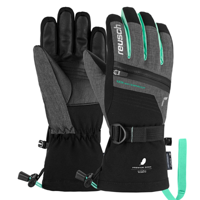 Перчатки REUSCH Lando R-TEX XT Junior Blck/Blck Mel/Cabbage