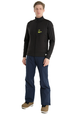 Толстовка HEAD Race Midlayer Fz M Black