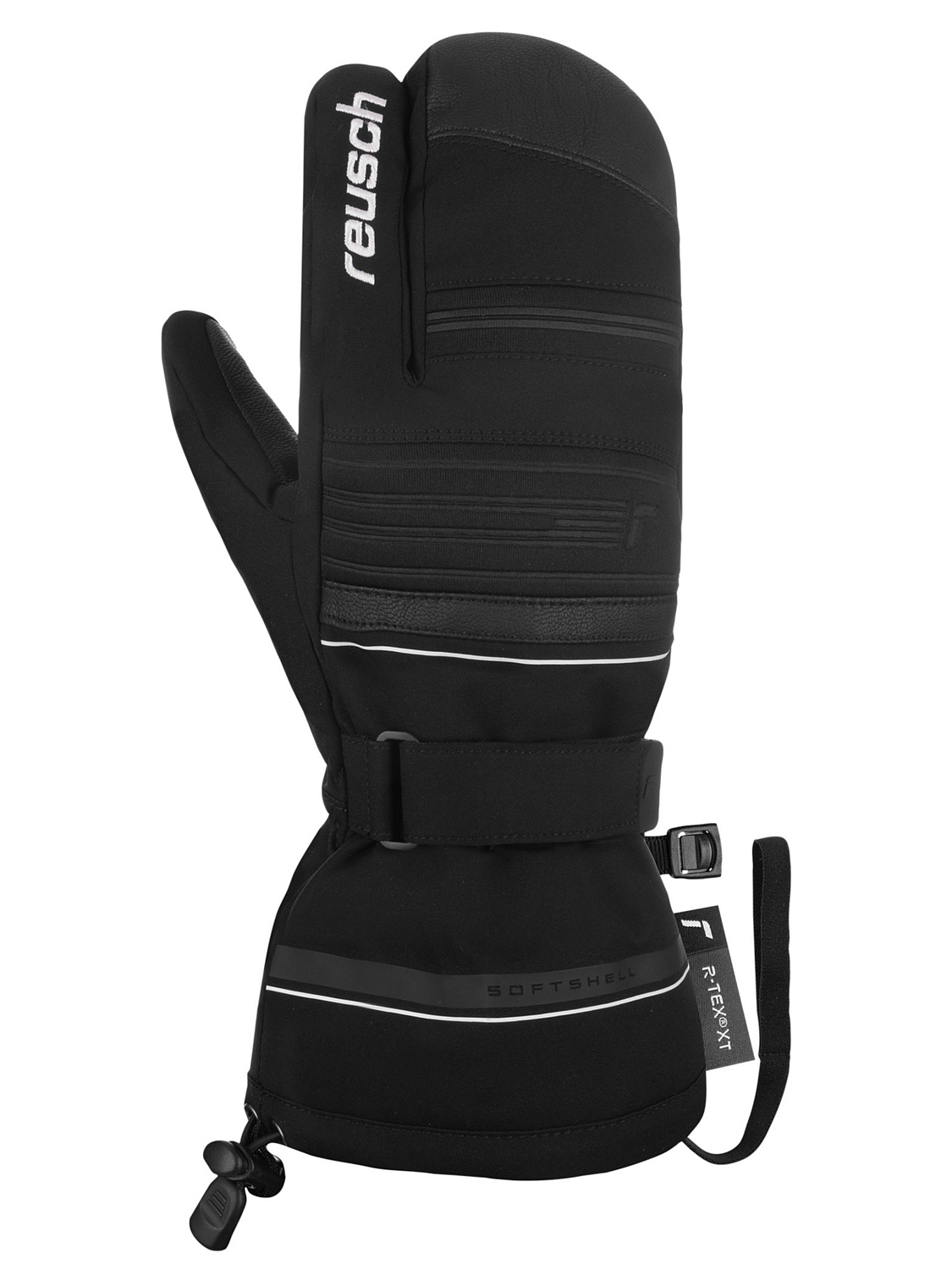 Варежки-лобстеры REUSCH Conan R-Tex Xt Black/White