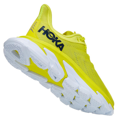 Кроссовки Hoka Clifton Edge Citrus/White