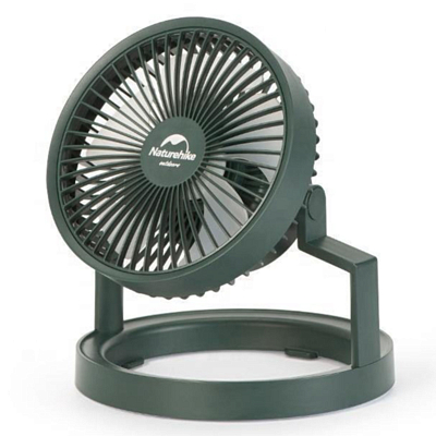 Вентилятор Naturehike Outdoor Lighting Electric Fan Forest Green