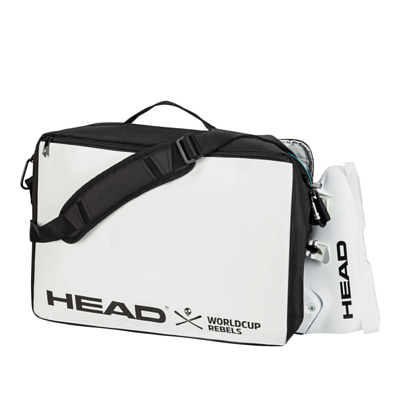 Сумка для ботинок HEAD Rebels Carry On 25L Black/White/Speed Blue