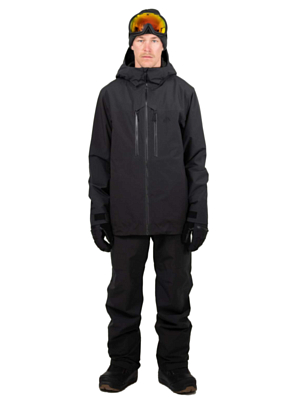 Куртка сноубордическая Jones Mountain Surf Parka Stealth Black