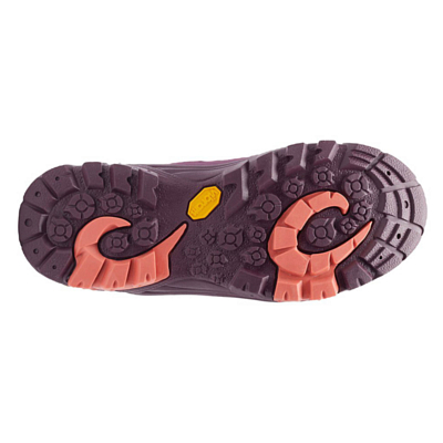 Ботинки детские Trollkids Kids Skarvan Hiker Mid Mulberry/Peach