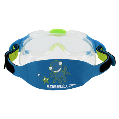 Полумаска для плавания Speedo Sea Squad Mask Ju Green/Blue