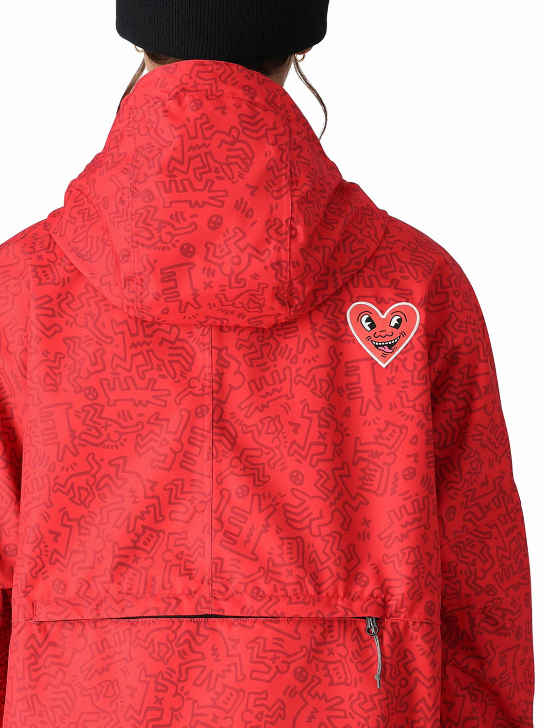 Куртка-анорак сноубордическая 686 Outline Shell Keith Haring Red