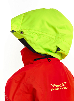 Куртка сноубордическая детская Dragonfly Gravity Teenager 811240-23 Red/Yellow