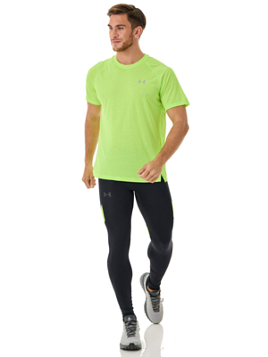 Футболка беговая Under Armour Streaker Lime Surge/Black