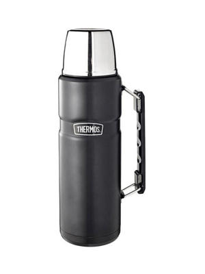 Термос Thermos SK2020 King Stainless Steel Vacuum Flask 2.0L Matte Black