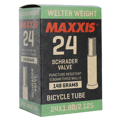 Велокамера Maxxis Welter Weight 24x1.90/2.125 LSV Авто ниппель