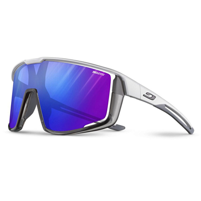 Очки солнцезащитные Julbo Fury White/Matte Gray/Reactiv S1-3/Red/Multilayer Blue