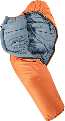 Спальник Deuter Orbit -5° SL левый Mandarine/Slateblue