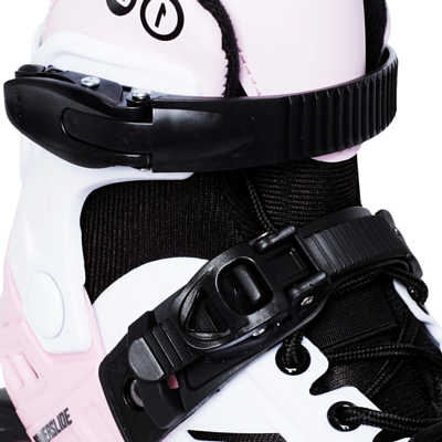 Роликовые коньки Powerslide Khaan Junior LTD White/Pink