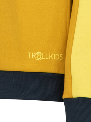 Толстовка детская Trollkids Rondane Ginger/Dark Navy