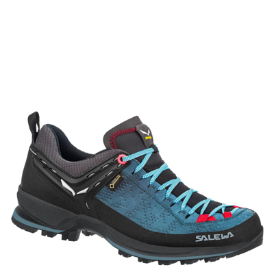 Треккинговые ботинки Salewa Ws Mtn Trainer 2 Gtx Dark Denim/Fluo Coral