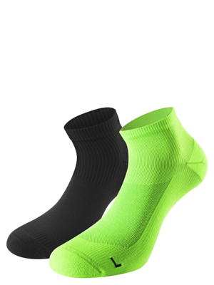 Носки LENZ Running 3.0 Flash Green/Black