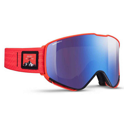 Маска горнолыжная OTG Julbo Quickshift Red/Reactiv 2-4 Polarized Flash Blue