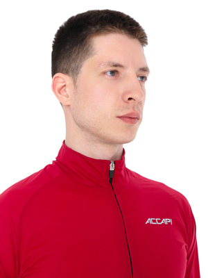 Велокуртка Accapi Wind/Waterproof Jacket Full Zip M Burgundy