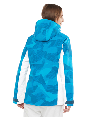 Куртка горнолыжная SALOMON Brilliant Jkt Women'S barrier Reef/Ao