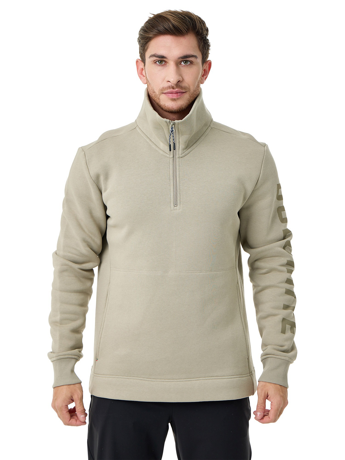 Толстовка Dolomite Pullover M's Expedition Half Zip Safari Brown