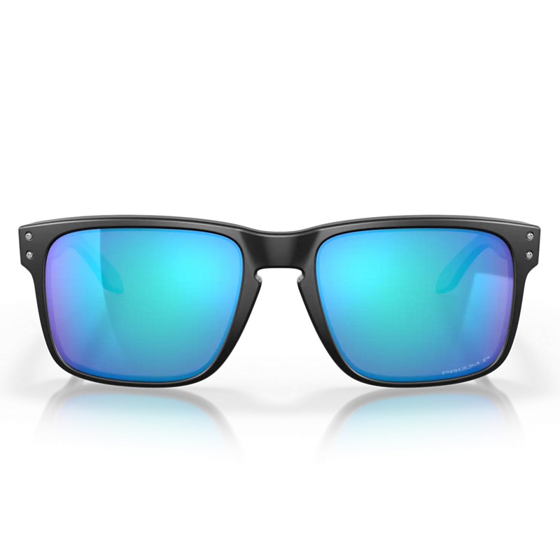 Oakley Holbrook Matte Black Prizm Sapphire Iridium Polarized