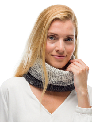 Шарф Buff Knitted & Fleece Neckwarmer Masha Grey