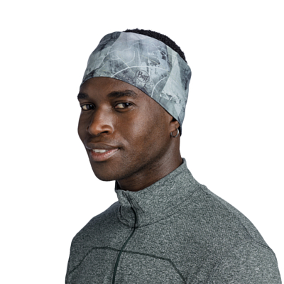 Повязка Buff Coolnet UV+ Wide Headband Jebel Moss Green