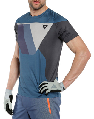 Велофутболка Dainese Hg Kaindy SS Blue/Dark Gray