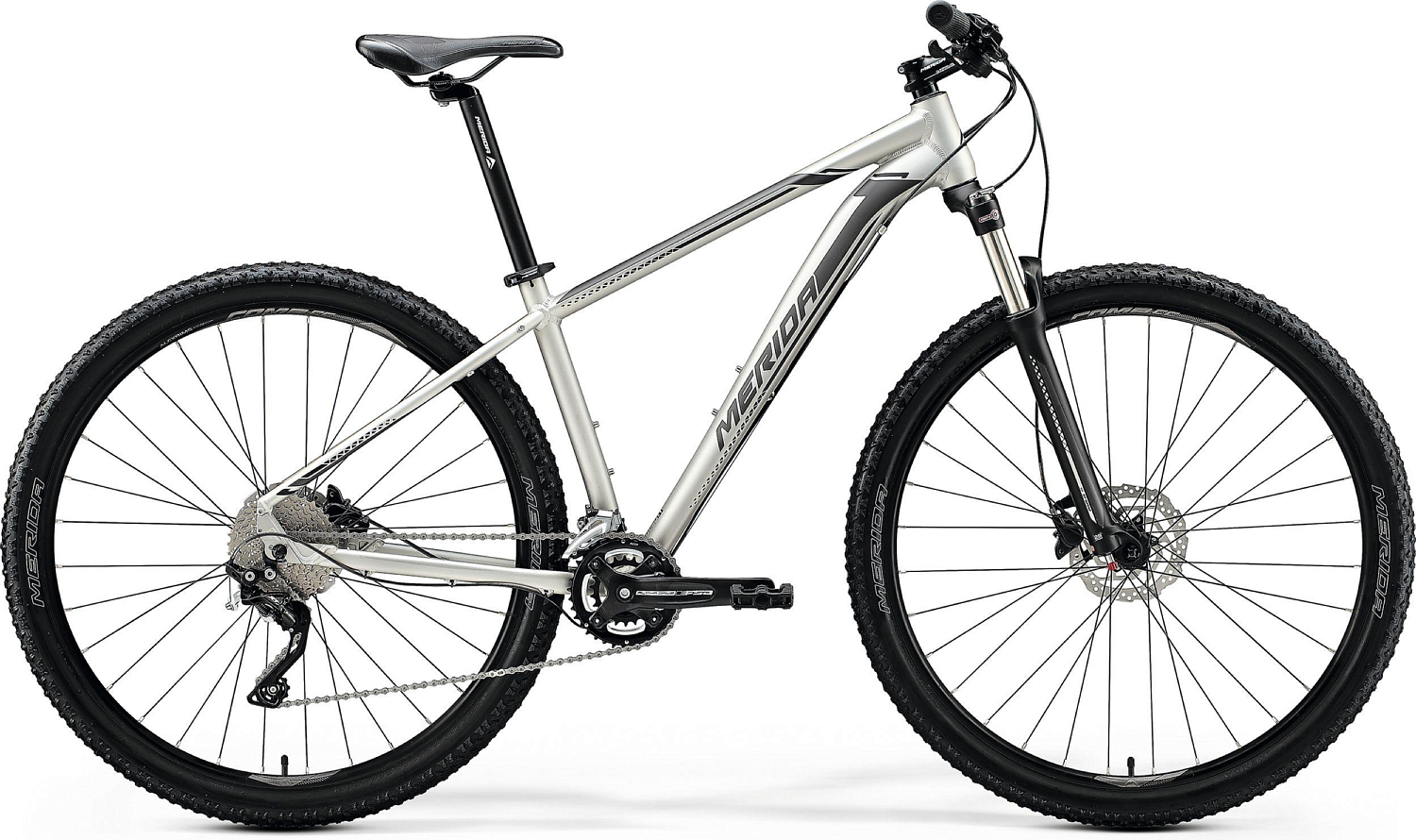 Велосипед MERIDA Big.Nine 80-D 2020 Matt Titan/Black/Silver