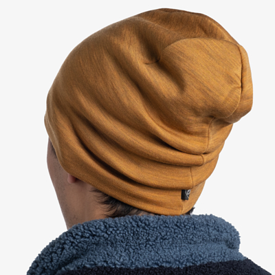 Шапка Buff Merino Heavyweight Hat Solid Mustard