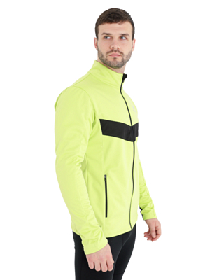 Куртка беговая Nordski Base Black/Lime