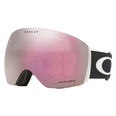 Маска горнолыжная OTG Oakley Flight Deck L Matte Black/Prizm Snow Hi Pink