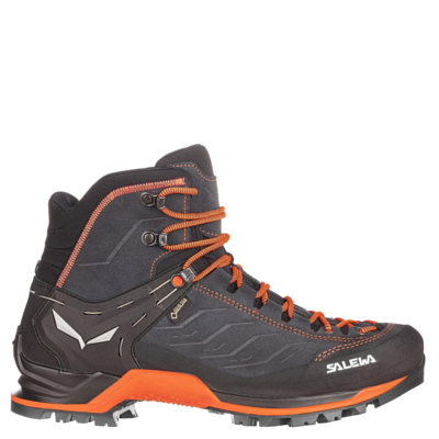 Треккинговые ботинки Salewa Mountain Trainer Mid Gore-Tex Men's Asphalt/Fluo Orange