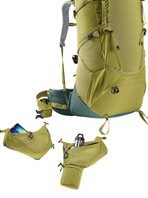 Рюкзак Deuter Aircontact Core 60+10 Cactus-Ivy