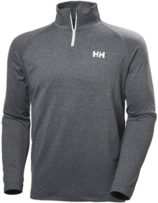 Толстовка туристическая HELLY HANSEN 2020 Verglas 1/2 zip Dark grey