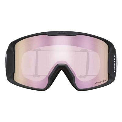 Маска горнолыжная OTG Oakley Line Miner Matte Black/Prizm Snow Hi Pink