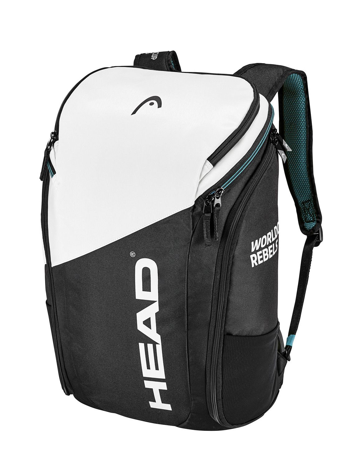 Рюкзак HEAD Rebels Racing 30L Black/White/Speed Blue