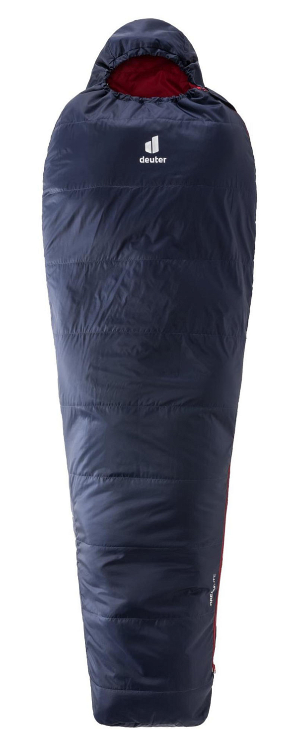 Спальник Deuter Dreamlite левый Navy/Cranberry