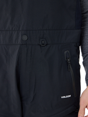 Полукомбинезон сноубордический Volcom 3L Gore-Tex Bib Overhauler Black